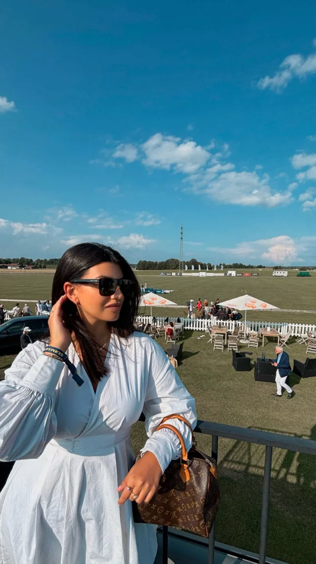 Elina Barouni beim Polo Event von Engel & Völkers